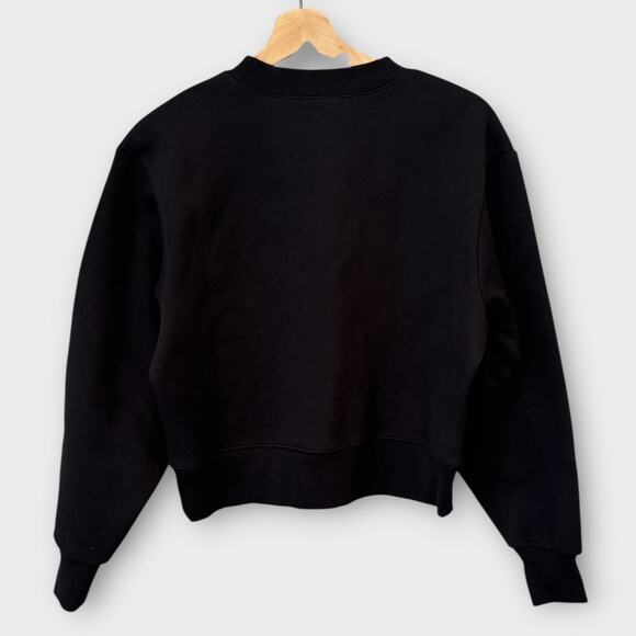 NWT Sandro Lova Embellished Cutout Sweatshirt Size 0 - Picture 6 of 13